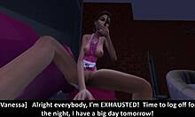 การ์ตูนเบบี้ Vanessas แขกพิเศษ Sims 4 วิดีโอ