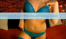 Hot amateur babe teases and pleasures herself on cam